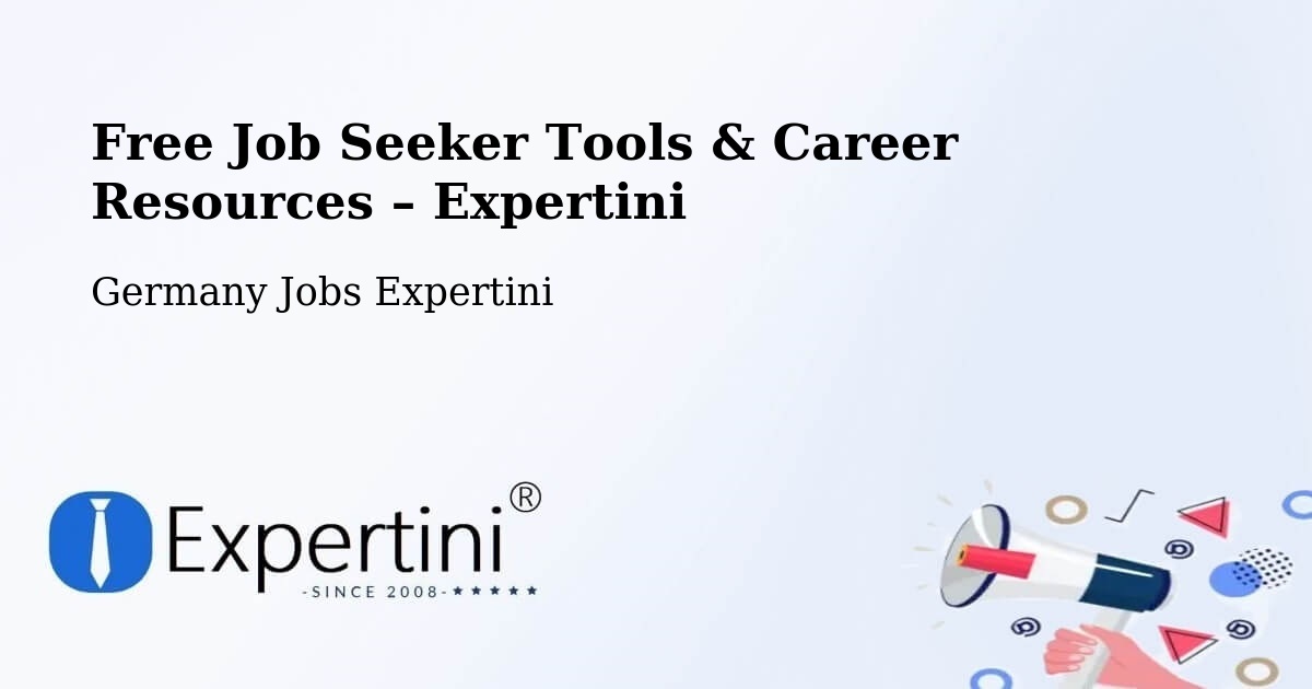Free Job Seeker Tools & Career Resources – Rastede - Rastede, Germany Jobs Expertini