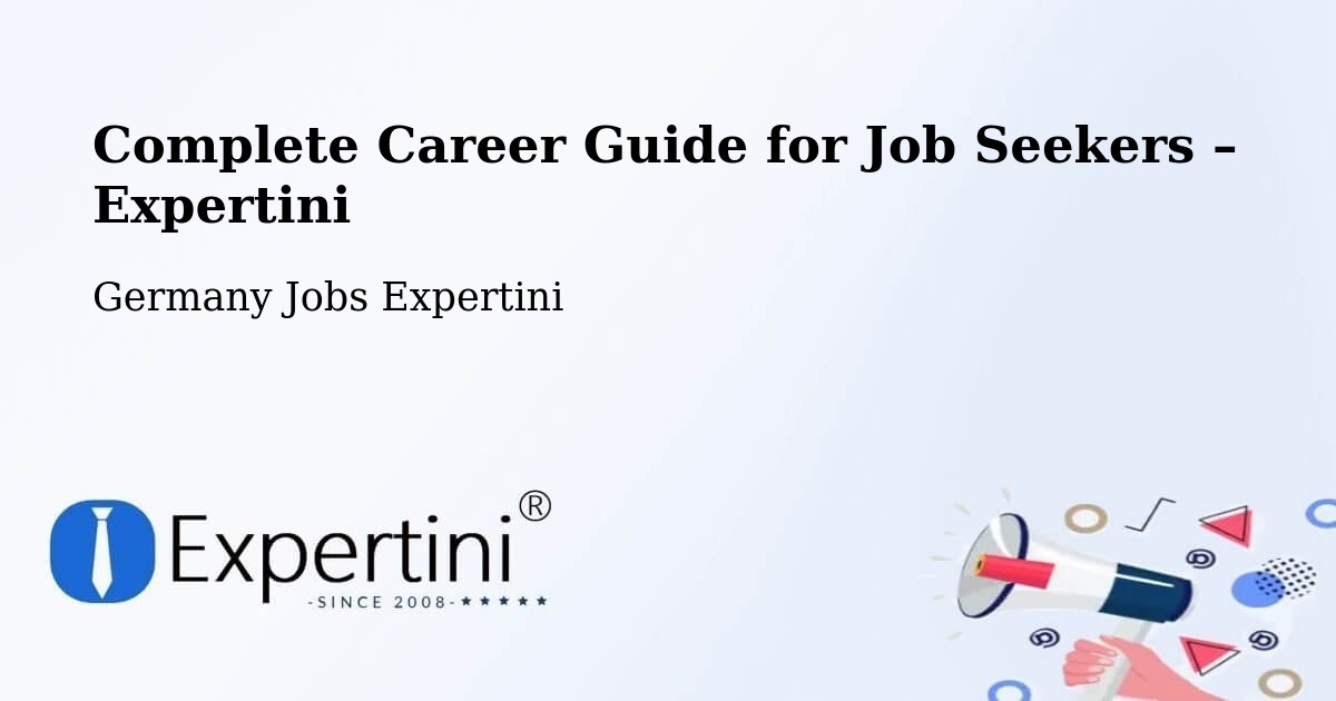 Career Guide for Job Seekers – Rastede - Rastede, Germany Jobs Expertini
